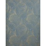 Engrave Indigo Wallpaper